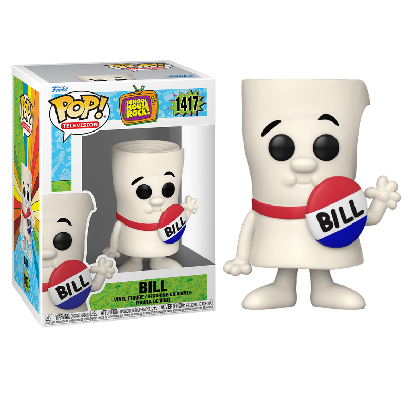 Funko Pop! Television Schoolhouse Rock Bill 1417