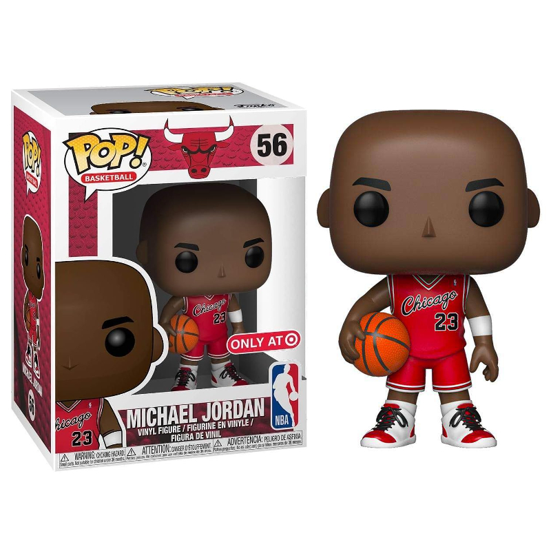 Funko POP! Michael Jordan 56 シカゴ・ブルズ Funko Pop! NBA Michael Jordan Rookie Uniform 56 Exclusivo Original