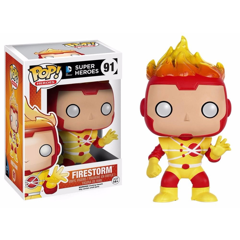 Funko Pop! Heroes Firestorm 91 Original Boneco Colecionavel - Moça