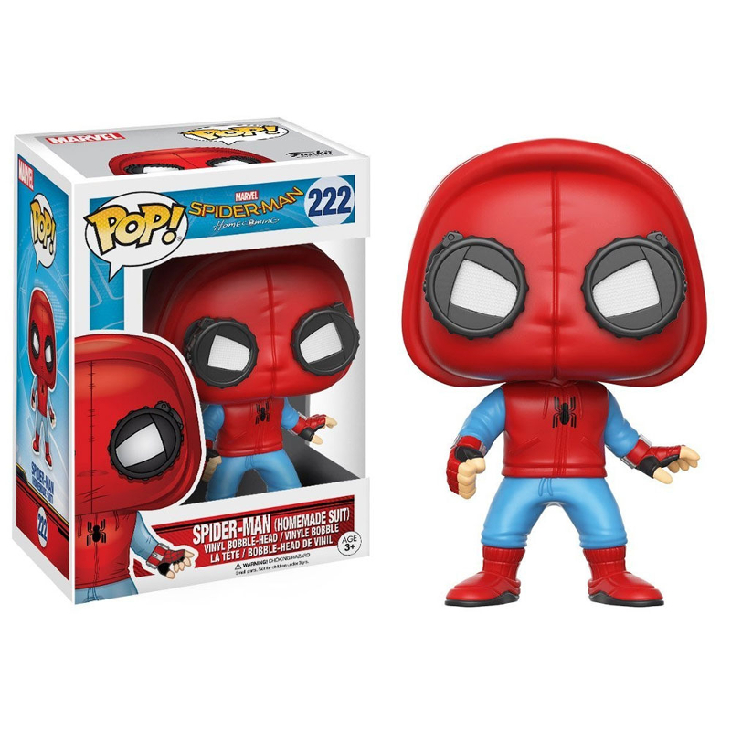 Funko Pop! Marvel Spider-man Homemade Suit 222 Original