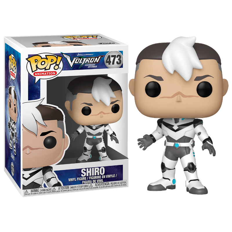 Funko Pop! Animation Voltron Shiro 473 Original Boneco