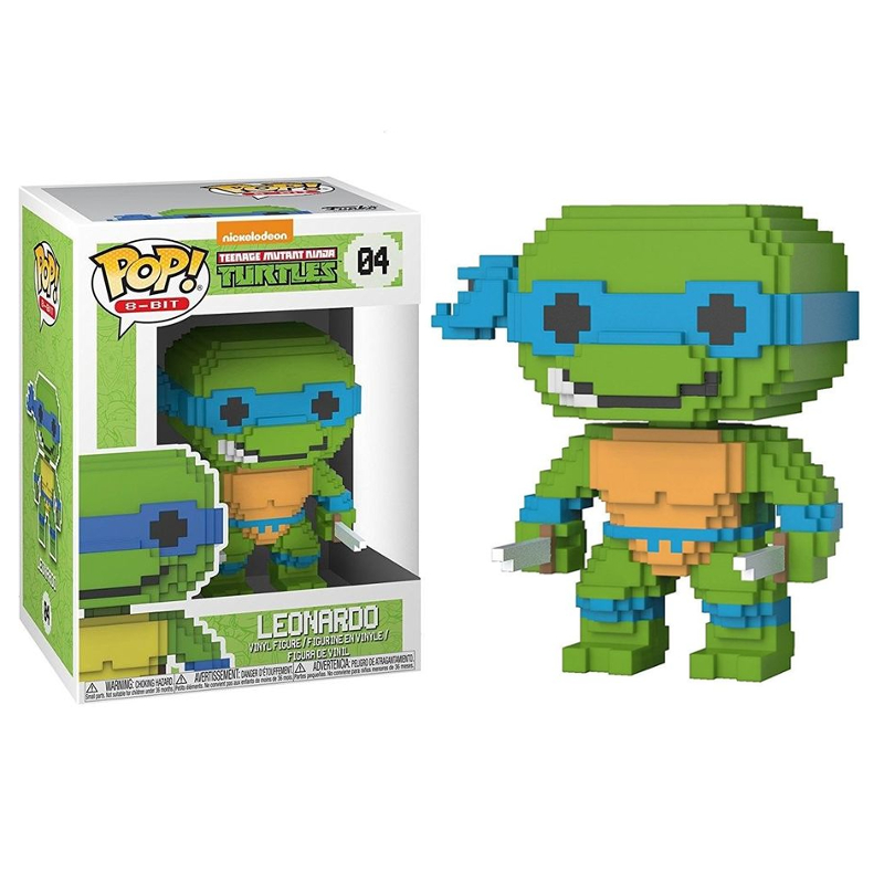 Funko Pop! 8-bit Turtles Ninja Leonardo 04 Original Colecionavel - Moça do  Pop - Funko Pop é aqui!