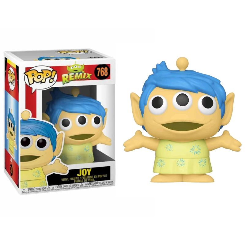 Funko Pop! Disney Pixar Alien Remix Joy 768 Original Colecionavel