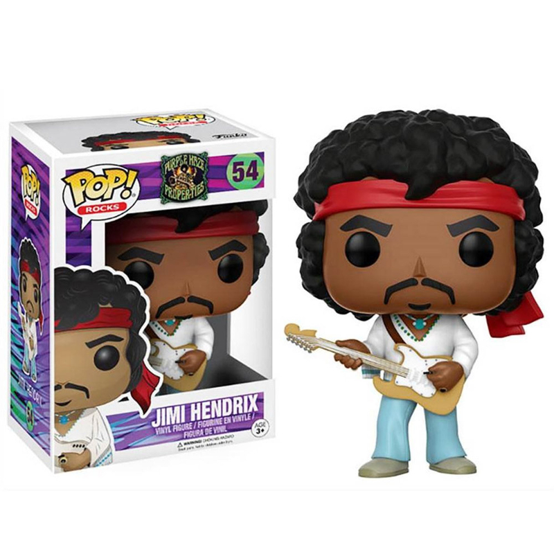 Funko Pop! Rocks Jimi Hendrix 54 Original Colecionavel - Moça do