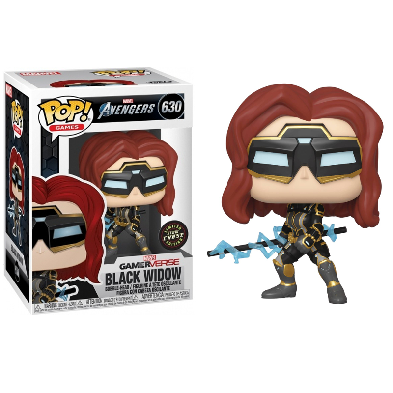 Funko Pop! Marvel Avengers Viuva Negra Black Widow 630 Exclusivo
