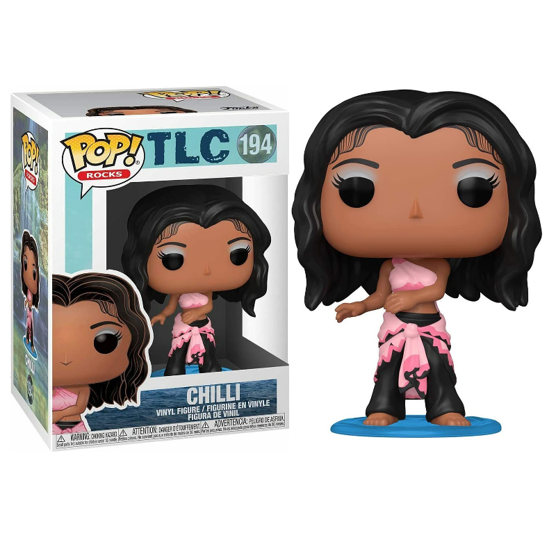 Funko Pop! Rocks TLC Chilli 194 Original Boneco Colecionavel
