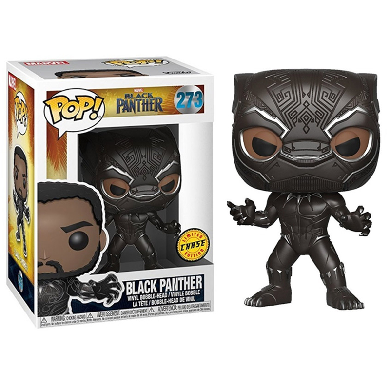 FUNKO POP ブラックパンサー ダイキャスト CHASE Funko Pop! Marvel Black Panther 273 Chase Original Colecionavel