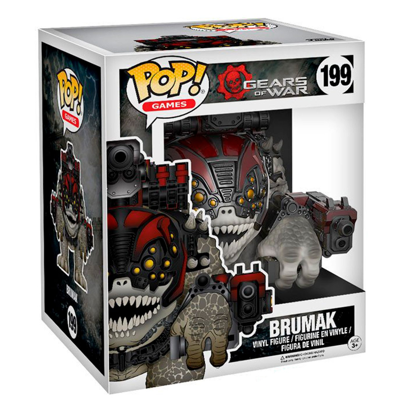 Funko Pop! Games Gears Of War Brumak 199 Original Colecionavel