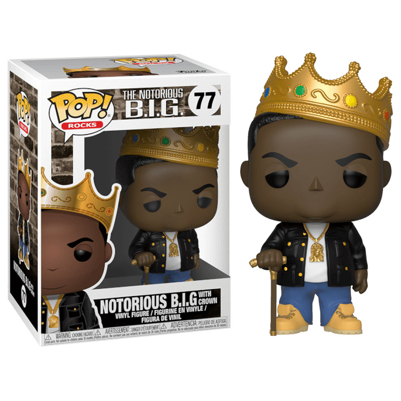Funko Pop! Rocks The Notorious BIG 77 Original Colecionavel - Moça