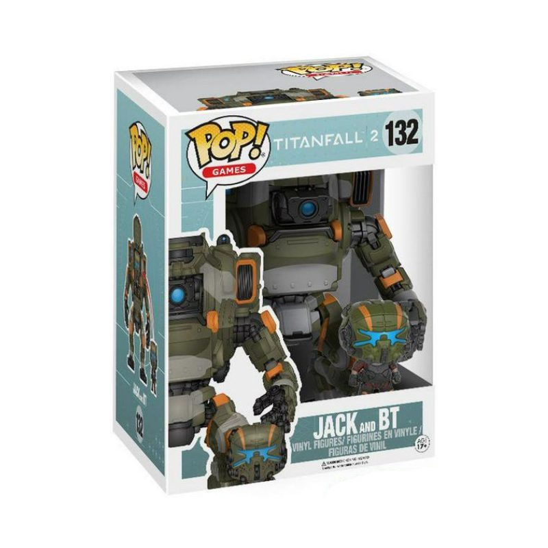 Funko Pop! Games Titanfall 2 Jack And Bt 132 Original Colecionavel