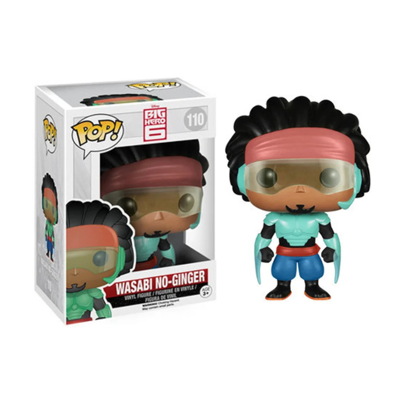 Funko Pop! Disney Big Hero 6 Wasabi No Ginger 110 Original - Moça