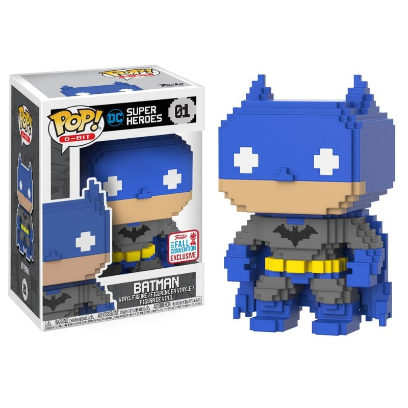 Funko Pop! 8-BIT DC Comics Batman 01 Exclusivo Original