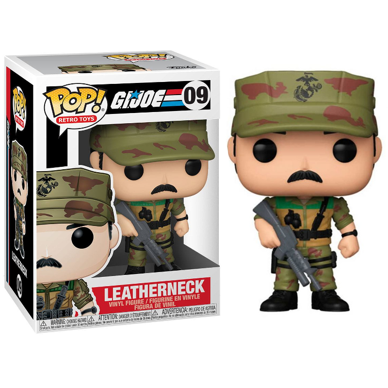 Funko Pop! Retro Toys G.i.Joe Leatherneck 09 Original Colecionavel