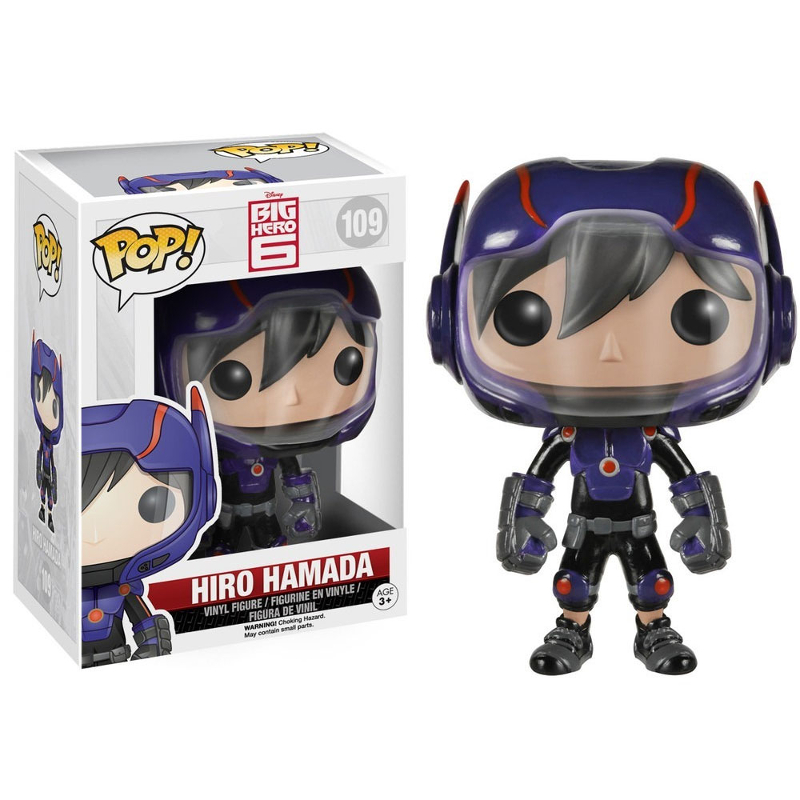 hiro君 Funko Pop! Disney Big Hero 6 Hiro Hamada 109 Original Colecionavel