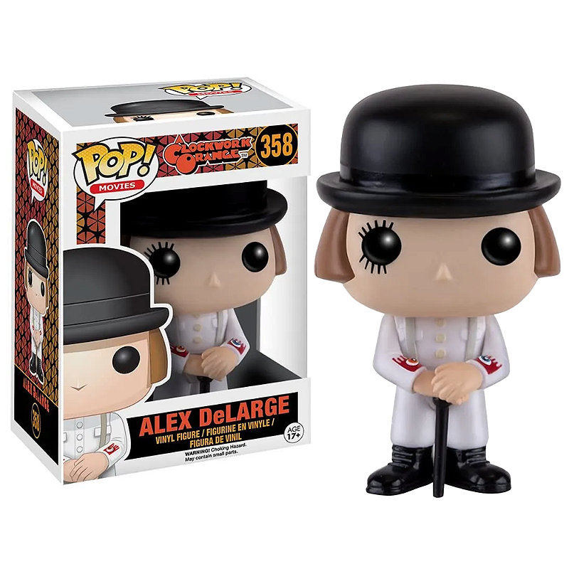 Funko Pop! Filme Laranja Mecanica Clockwork Orange Alex Delarge Funko Pop! Filme Laranja Mecanica Clockwork Orange Alex Delarge