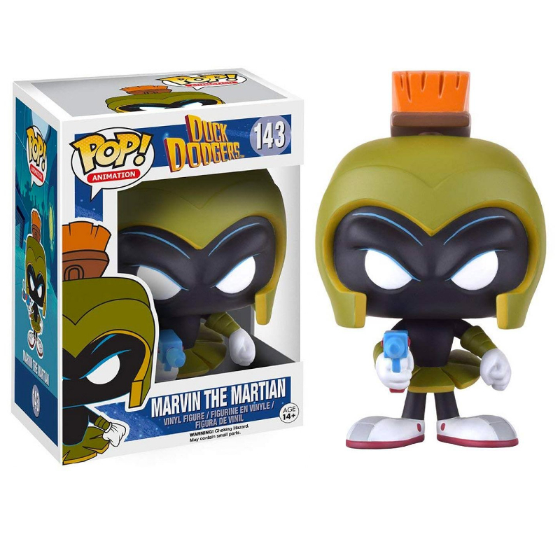 Funko Pop! Animation Duck Dodgers Marvin The Martian 143 Original