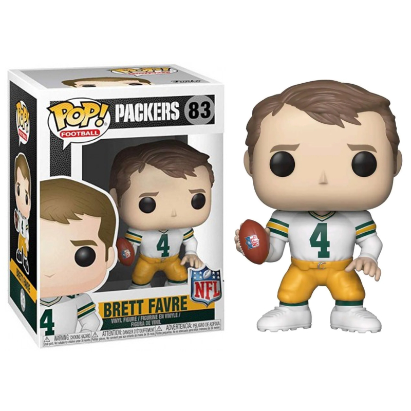 Funko Pop! Football Nfl Packers Brett Favre 83 Original Moça do Pop