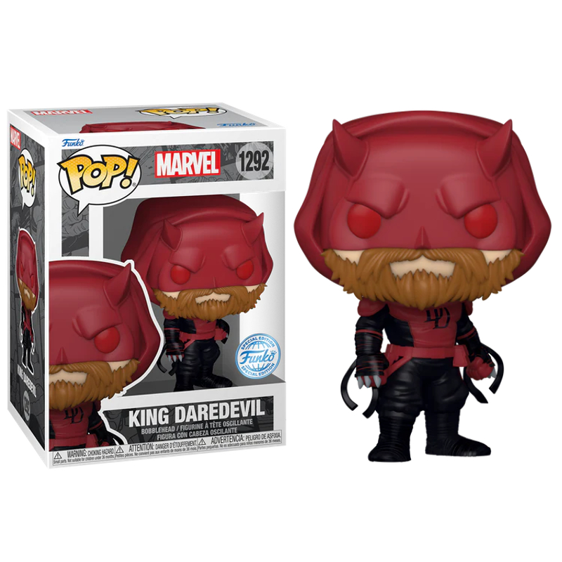 Funko Pop! Marvel King Daredevil 1292 Exclusivo Original