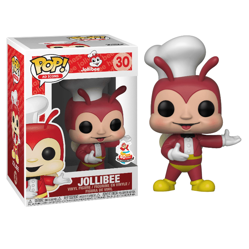 ジョリービー　JOLLIBEE　フィギュア　ファンコ　POP　FUNKO　POP Funko Pop! Ad Icons Jolibee 30 Original Boneco Colecionavel - Moça