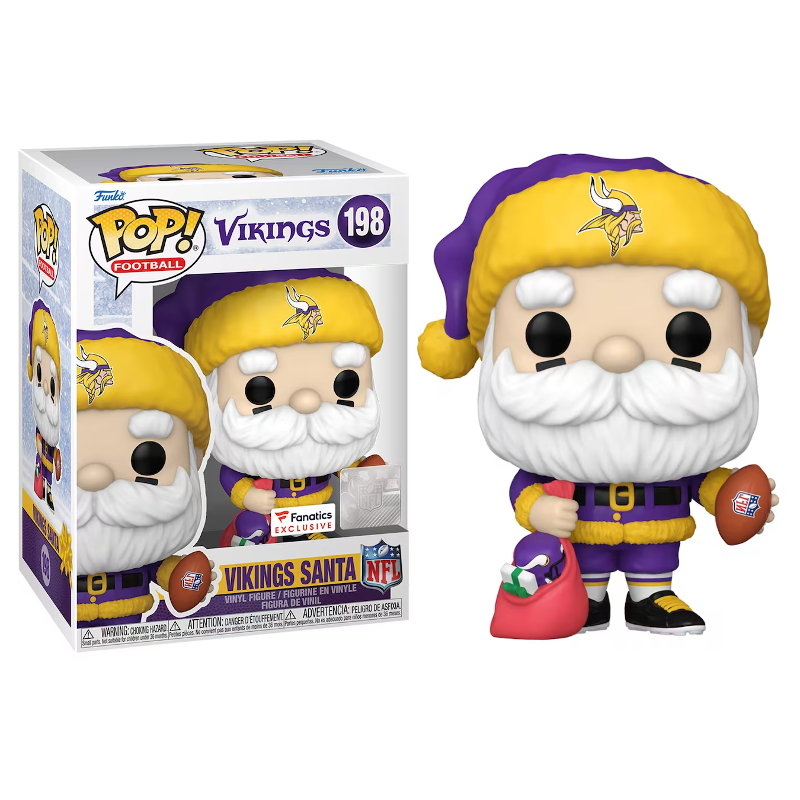 Funko NFL Santa Pop! Fanatics Exclusive Vinyl Figure