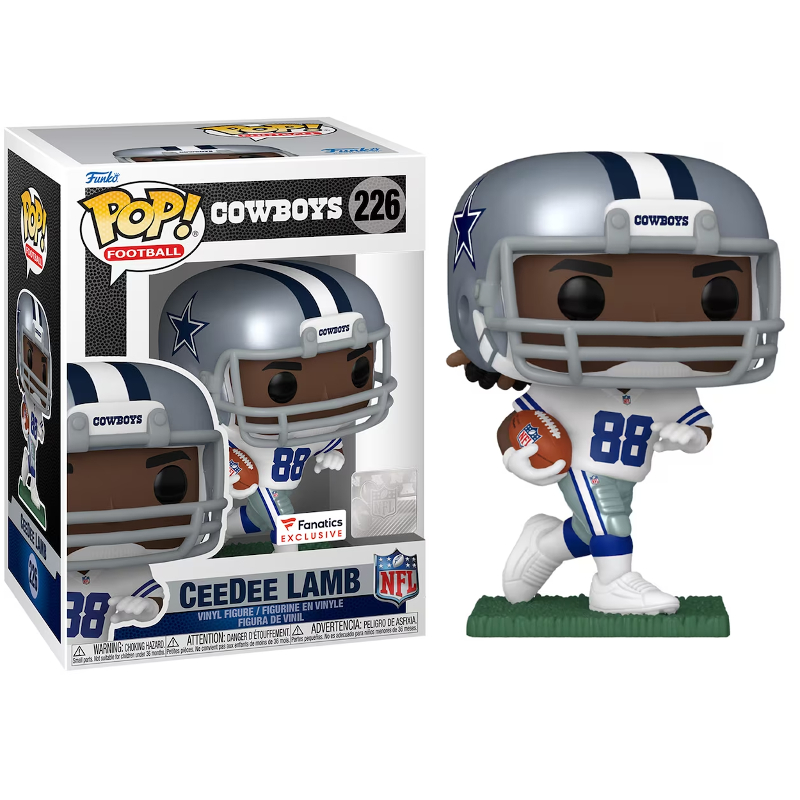 Funko Pop! Football Cowboys CeeDee Lamb 226 Exclusivo Original