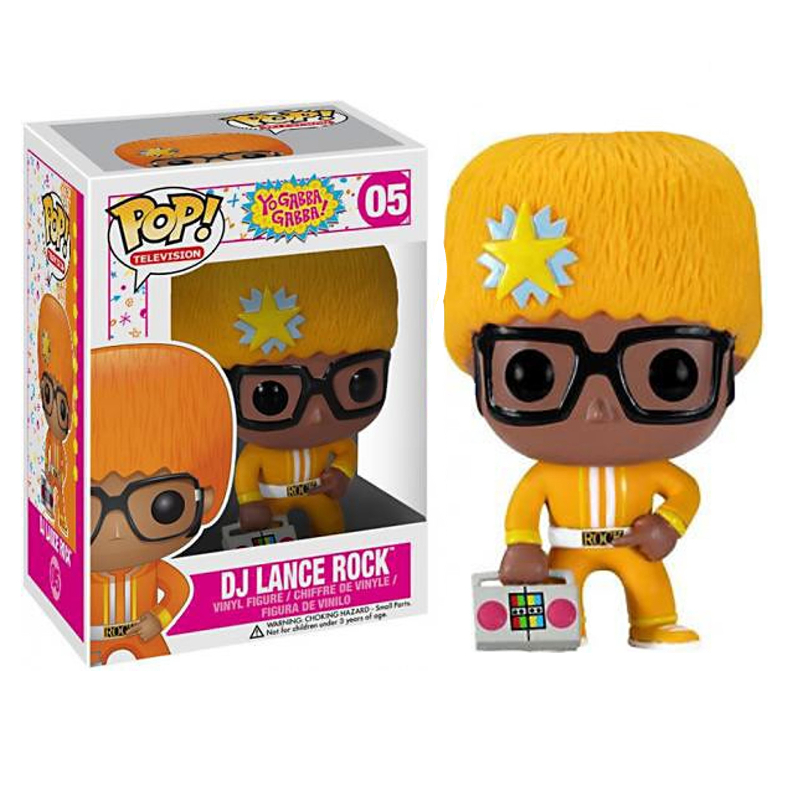 Funko Pop! Television Yo Gabba Gabba Dj Lance Rock 05 Original