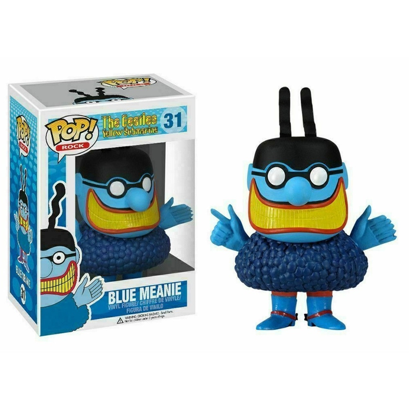 FUNKO POP! Rock ビートルズ　イエローサブマリン　ブルーミニー Funko Pop! Rocks The Beatles Blue Meanie 31 Original Colecionavel