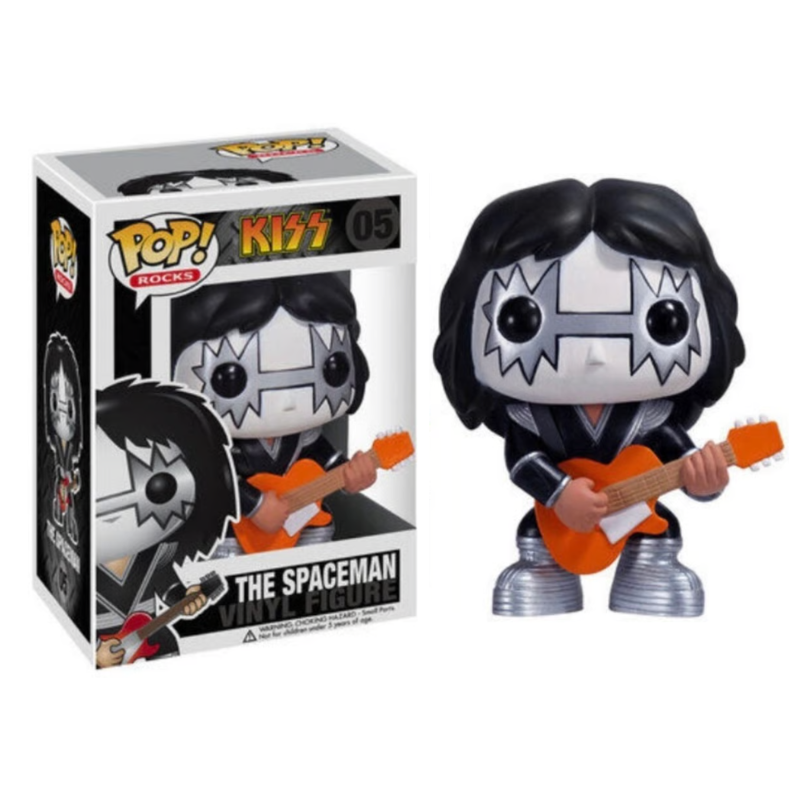 Funko Pop! Rocks Kiss The Spaceman 05 Original Colecionavel - Moça