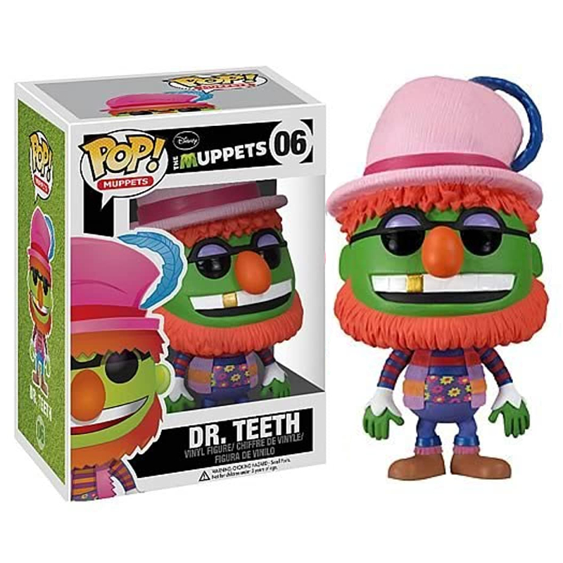 Funko Pop! The Muppets Dr. Teeth 06 Original Colecionavel - Moça