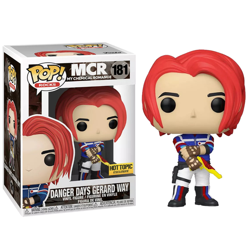 Funko Pop! Rocks My Chemical Romance Danger Days Gerard Way 181 Exclusivo