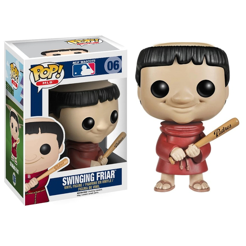 funko pop MLB マスコット ２点セット Funko Pop! MLB Mascots Swinging Friar 06 Original Colecionavel