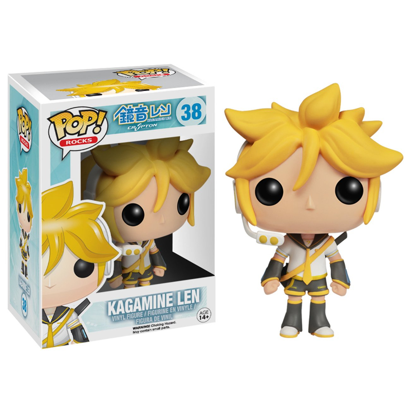 ポップ Funko Pop! Rocks Vocaloid Kagamine Len 38 Original Colecionavel