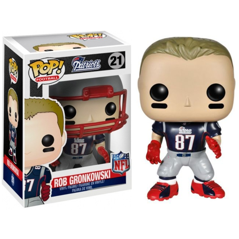Funko Pop! Football Patriots Rob Gronkowski 21 Exclusivo Original