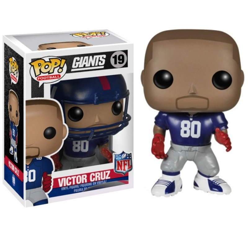 Funko Pop! Football Giants Victor Cruz 19 Original - Moça do Pop