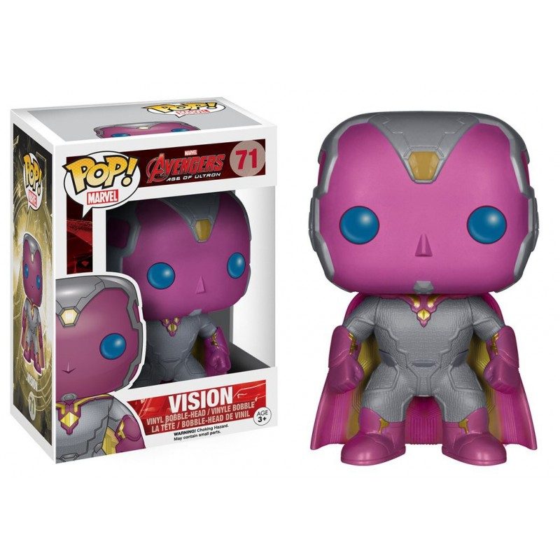 Funko Pop! Marvel Vingadores Vision 71 Original - Moça do Pop