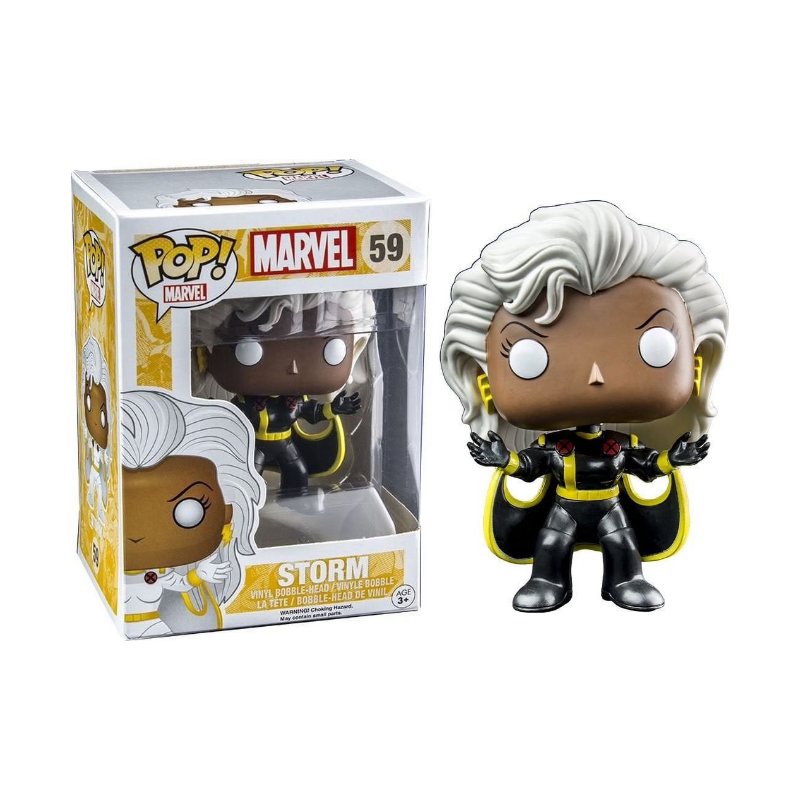 Funko pop!Marvelフィギュアシリーズ3点セット Funko Pop! Television Marvel X-Men Tempestade Storm 59 Exclusivo