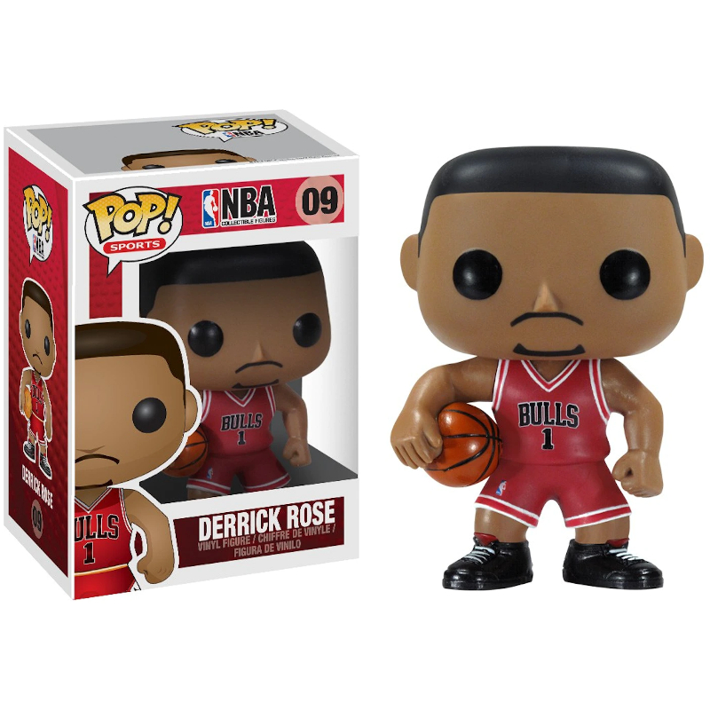 Funko Pop! Sports Basketball NBA Derrick Rose 09 Original - Moça