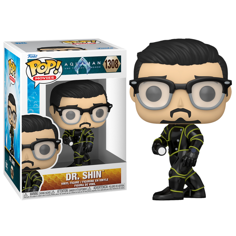 Funko Pop! Filme Dc Comics Aquaman Dr. Shin 1308 Original
