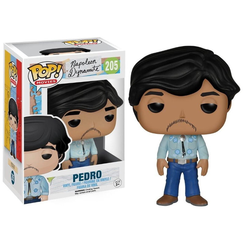 Funko Pop! Filmes Napoleon Dynamite Pedro 205 - Moça do Pop