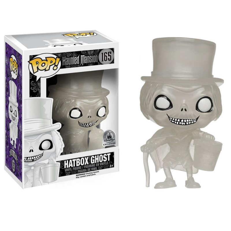 Funko Pop! Haunted Mansion Hatbox Ghost 165 Exclusivo Original Moça do Pop Funko Pop é aqui!