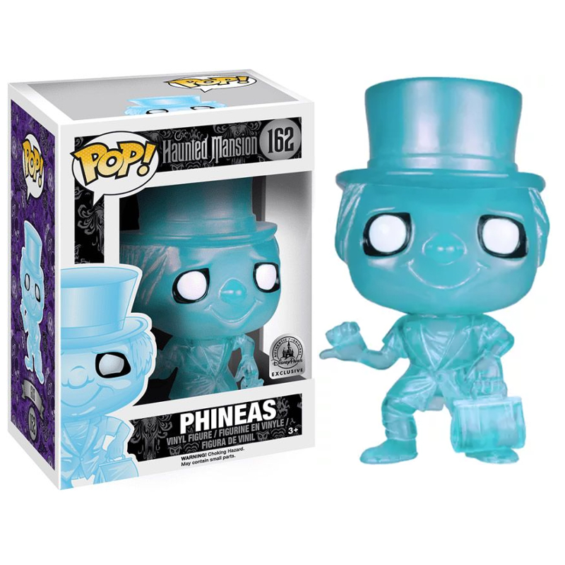 Funko Pop! Haunted Mansion Phineas 162 Exclusivo Original - Moça