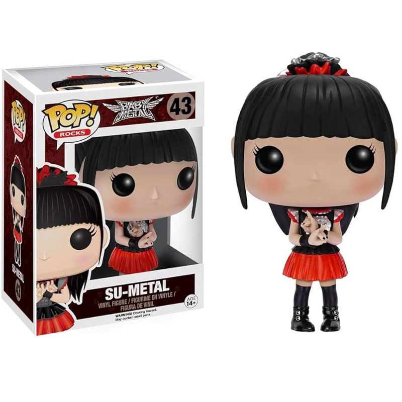 FUNKO ベビーメタル　YUIL MOAL フィギュア　セット Funko Pop! Rocks Baby Metal Su-Metal 43 Original Colecionavel