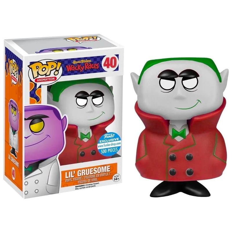 POP N°40 Hanna Barbera Wacky Races Lil Gruesome Métal/Plastique Funko