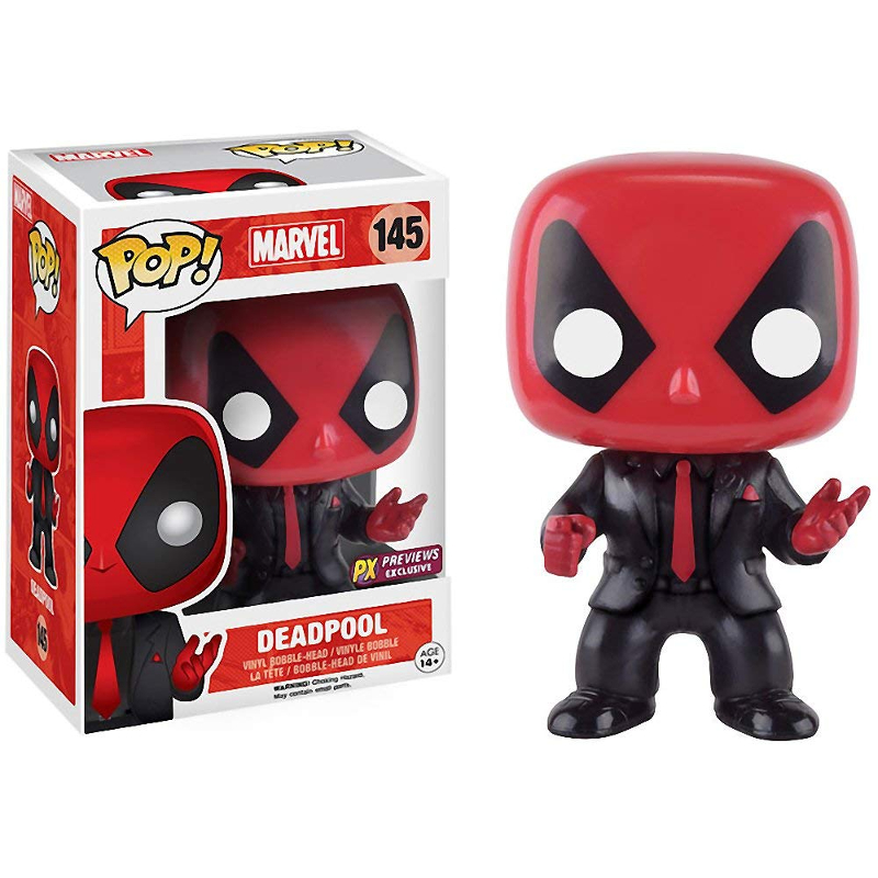 Funko Pop! Marvel Deadpool 145 Exclusivo Original Colecionavel