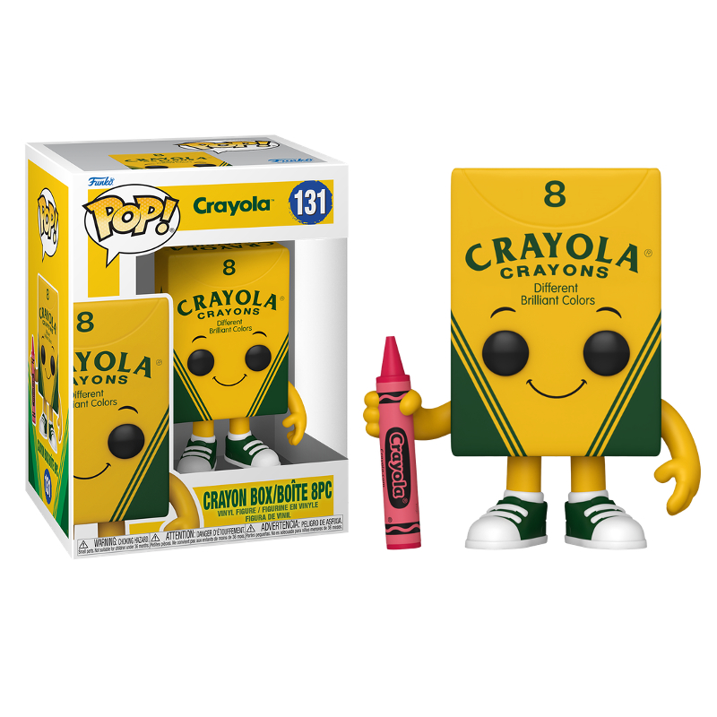Funko Pop! Ad Icons Crayola Crayon Box/Boite 8PC 131