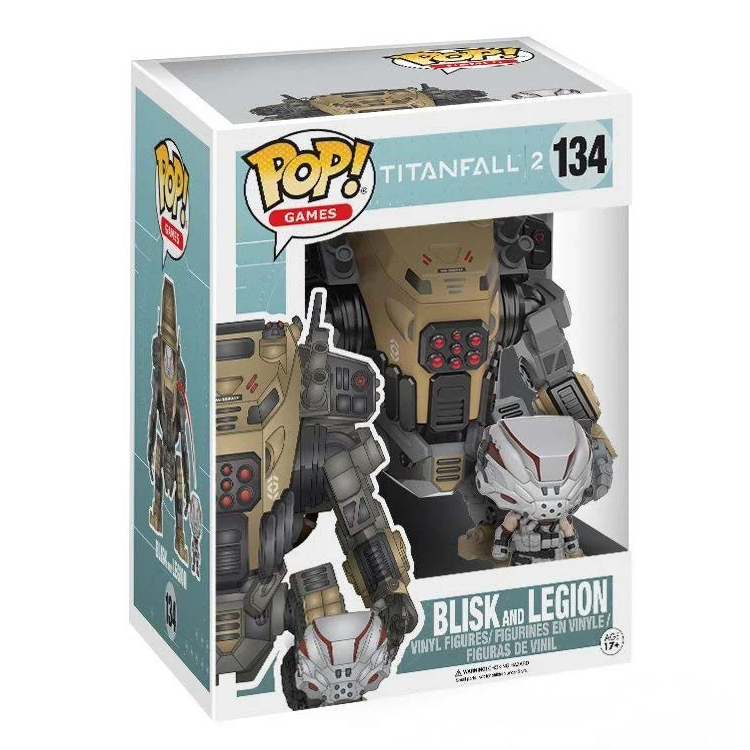 Funko Pop! Games Titanfall 2 Blisk And Legion 134 Original