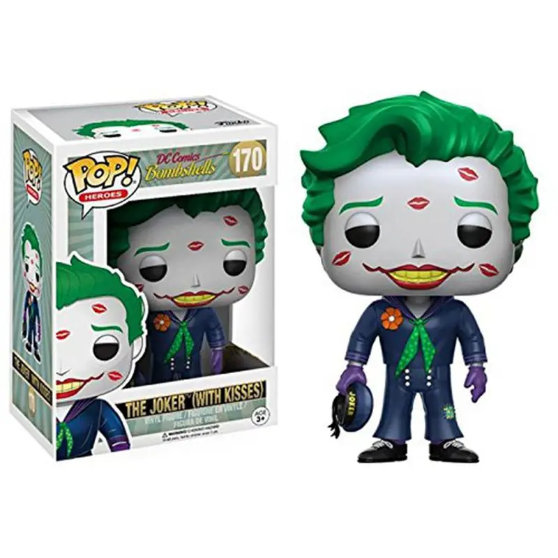 Funko Pop! Heroes Dc Comics The Joker With Kisses 170 Original