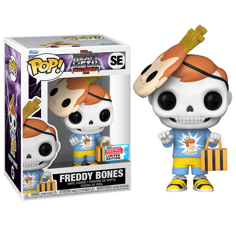 Funko Pop! Heavy Metal Freddy Bones SE Exclusivo NYCC 2023
