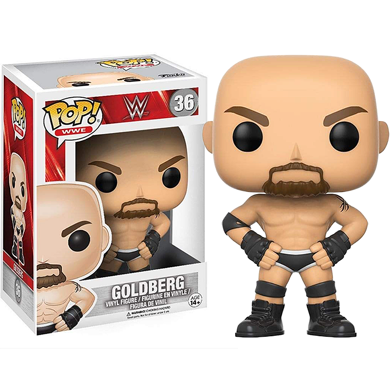 ファンコ Funko Pop!WWE GOLDBERG フィギュア Funko Pop! WWE Goldberg 36 Exclusivo Original Colecionavel - Moça