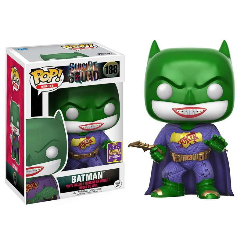 Funko Pop! Heroes Suicide Squad DC Comics Batman 188 Exclusivo